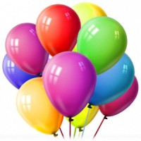 Cвязка из 10 воздушных шаров ассорти - Подарочные сертификаты и подарки-впечатления | Интернет-магазин Fun-Berry, Екатеринбург